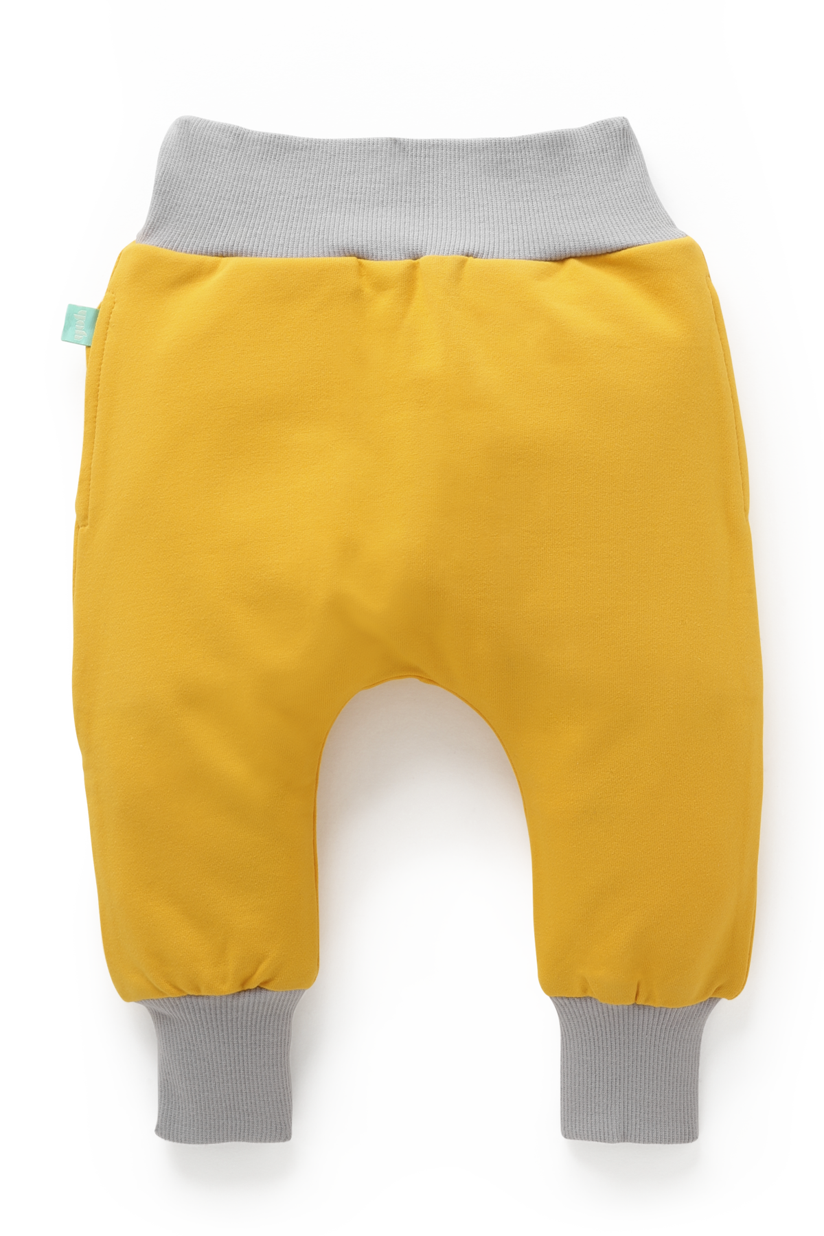 Harem Pants Yellow / Grey